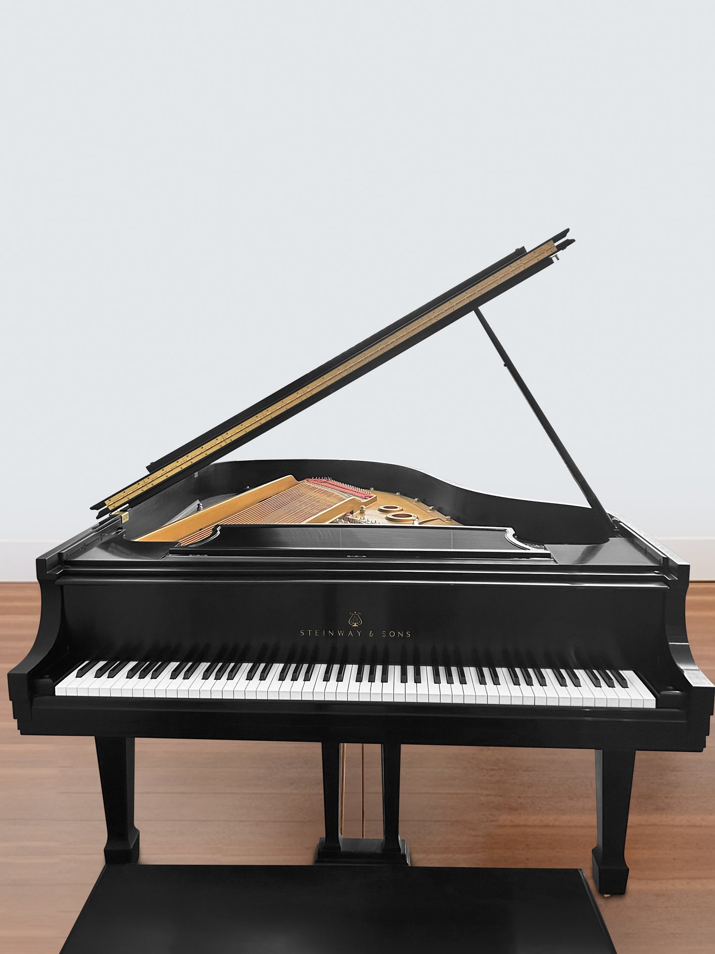 Steinway Model L Signed by Henry Steinway | Ebony | 1997