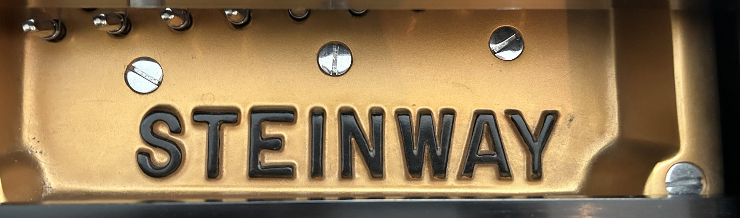Steinway Model L Signed by Henry Steinway | Ebony | 1997
