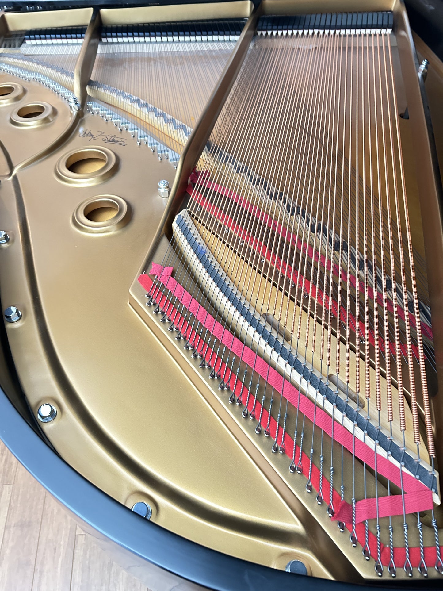 Steinway Model L Signed by Henry Steinway | Ebony | 1997