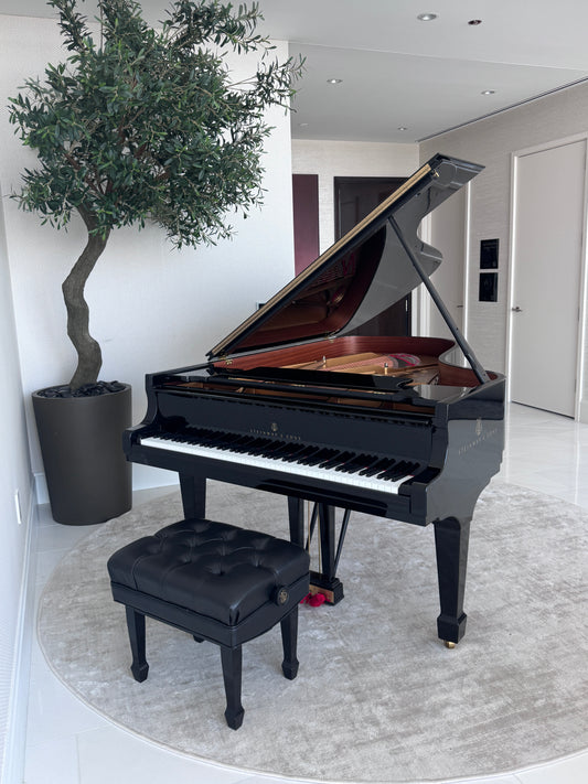 Steinway Model B | Sold New in 2022 | High Gloss Ebony