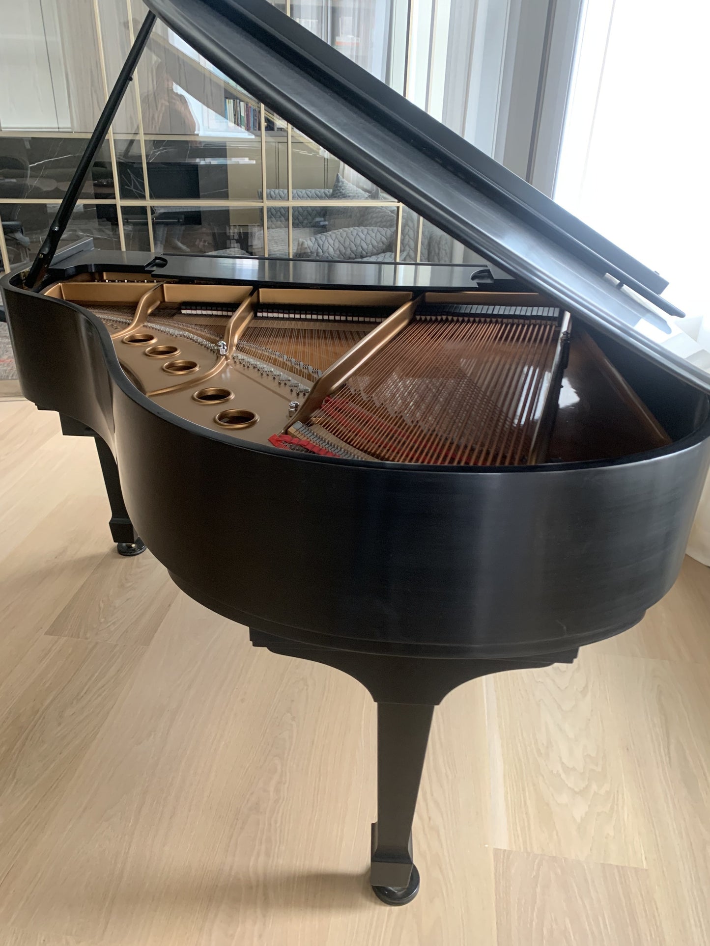 1966 Steinway Model S | Ebony