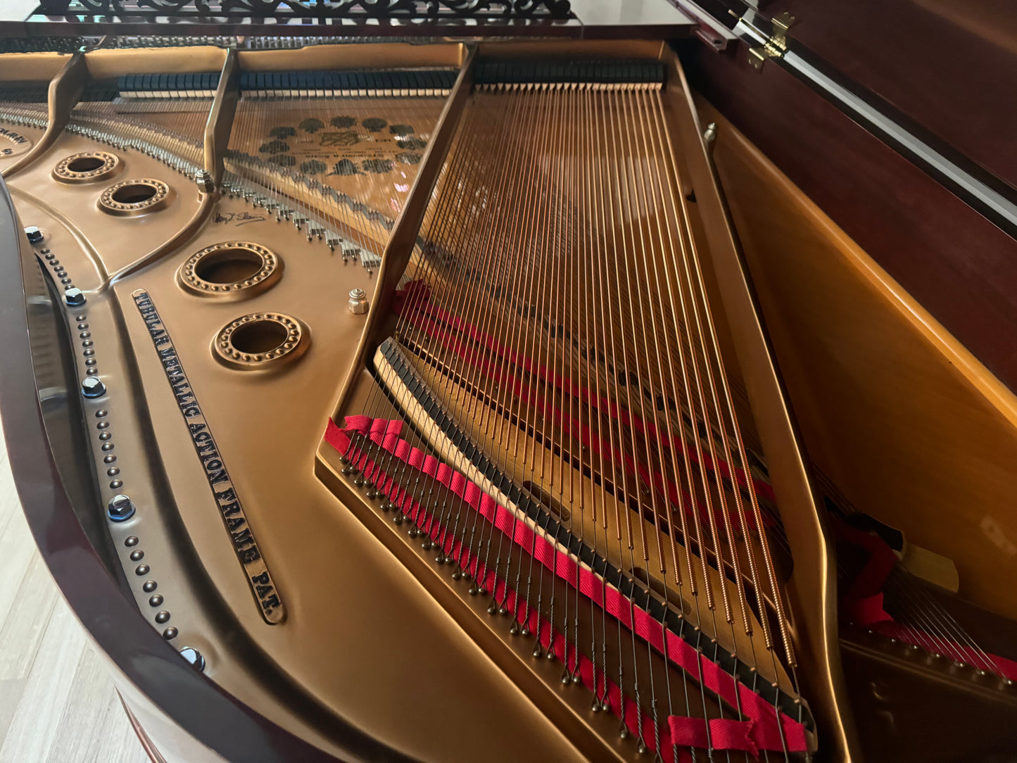 2003 Steinway Model L | Henry Ziegler Limited Edition | African Cherry