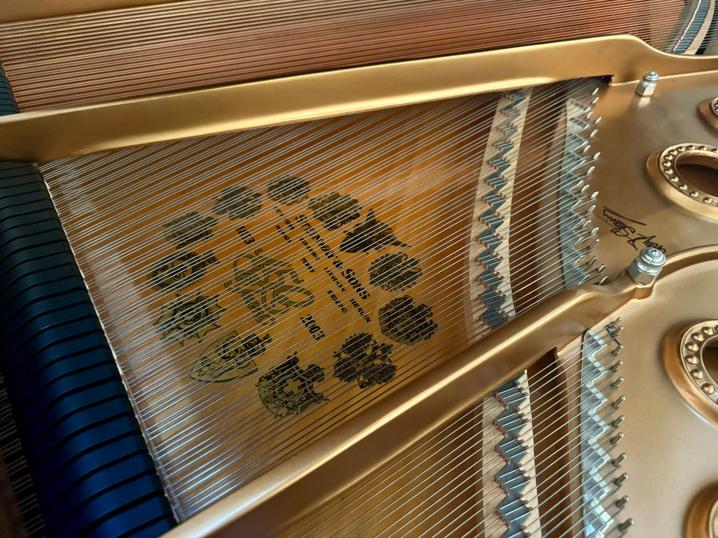2003 Steinway Model L | Henry Ziegler Limited Edition | African Cherry