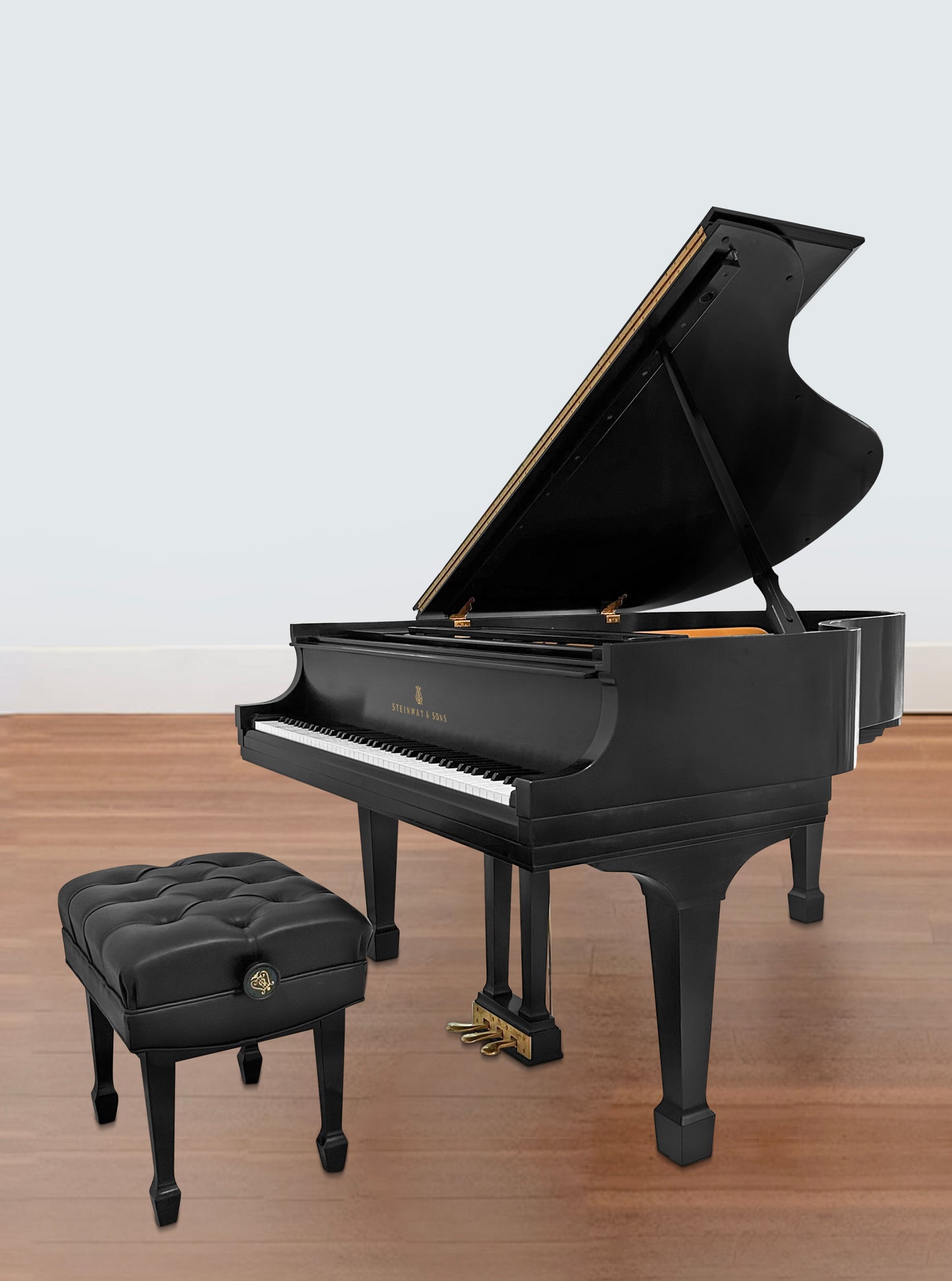 Steinway Model M | Ebony | 1973