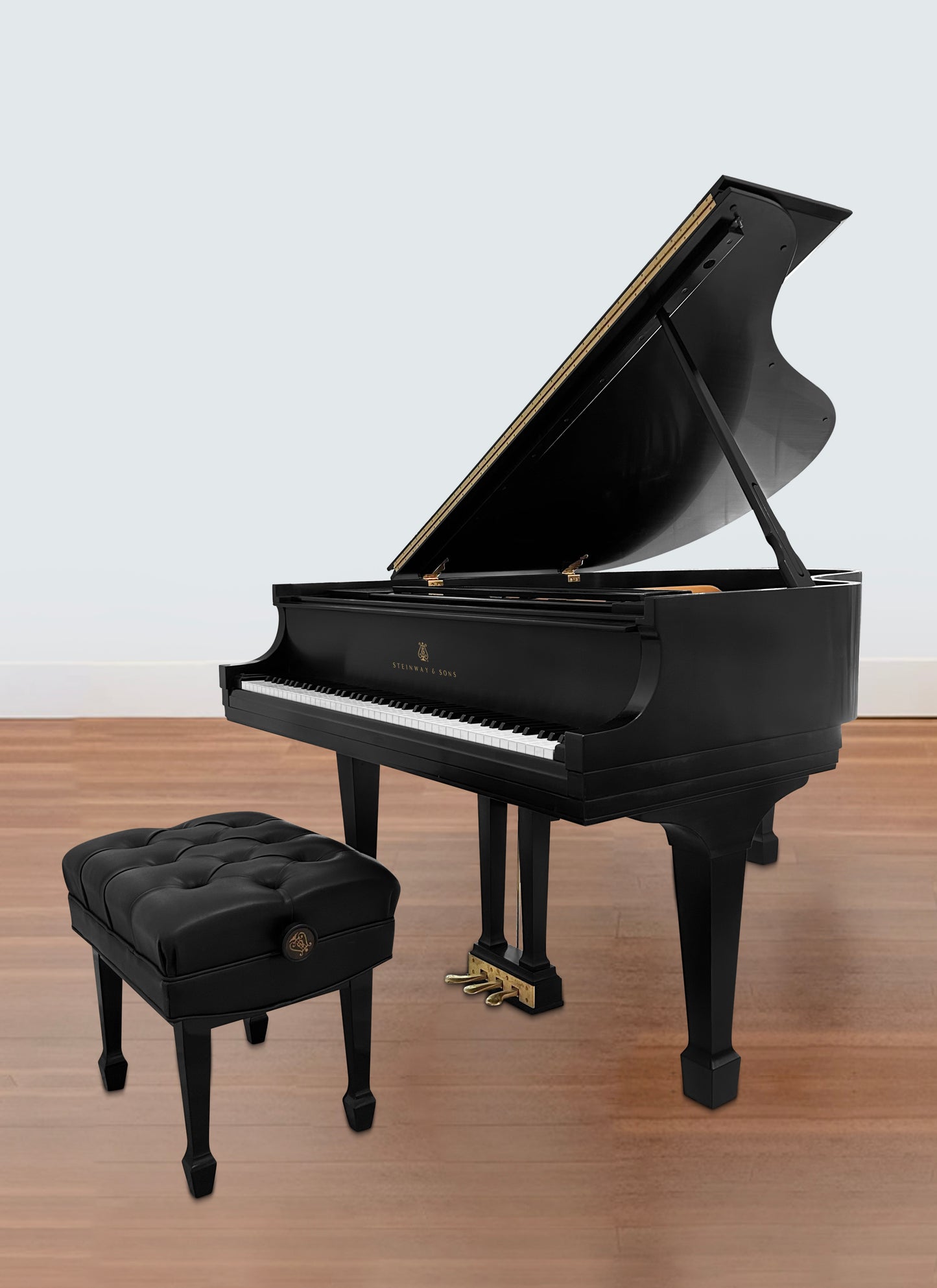 Steinway Model M | Ebony | 1973