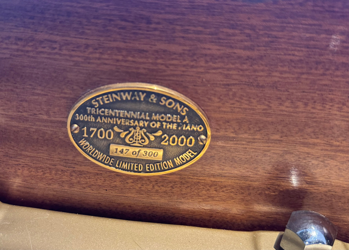 Hamburg Steinway Model A Piano | Dakota Jackson Tricentennial Extremely Limited Edition