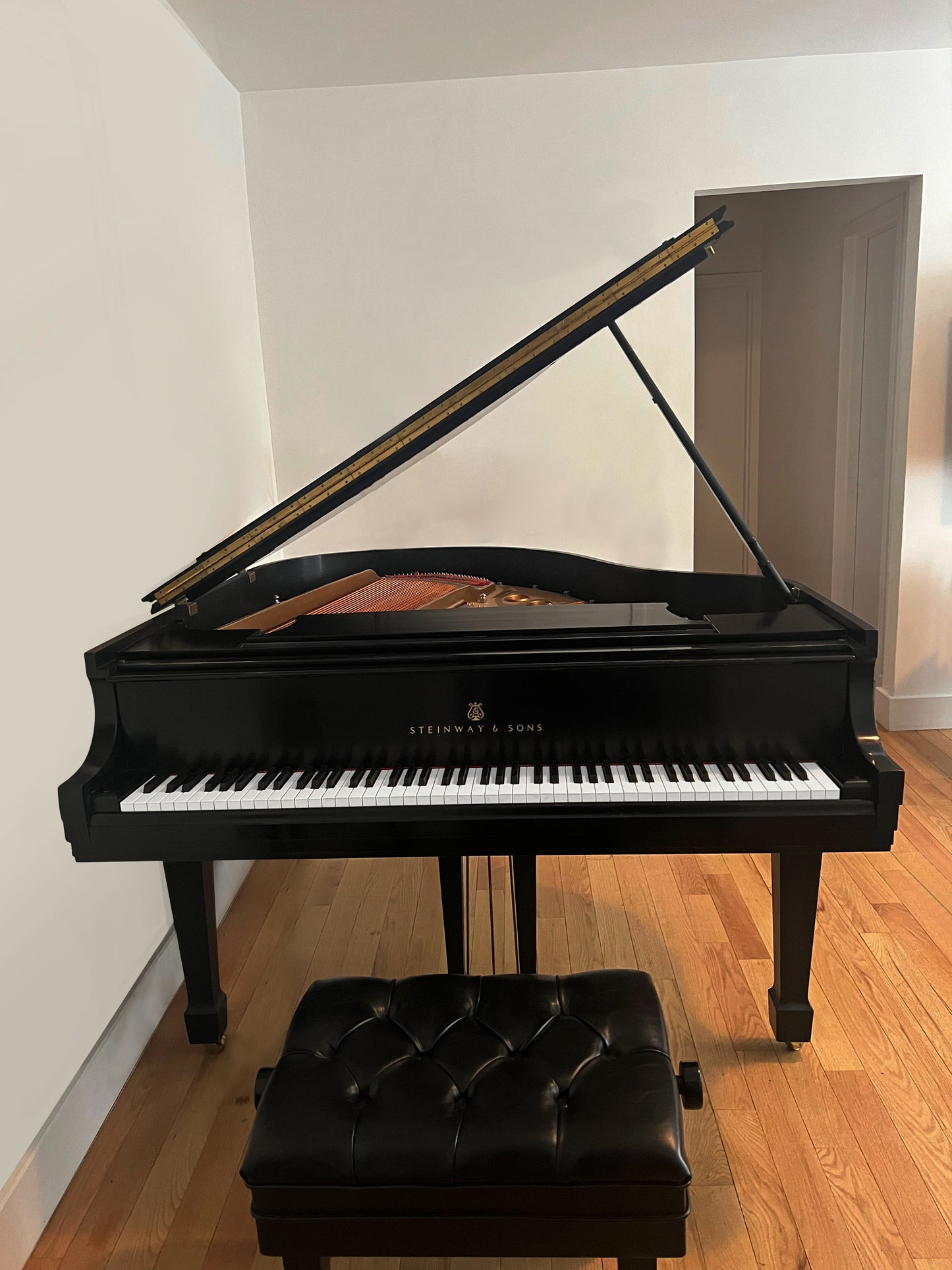 1980 Steinway Grand Piano Model S | Ebony