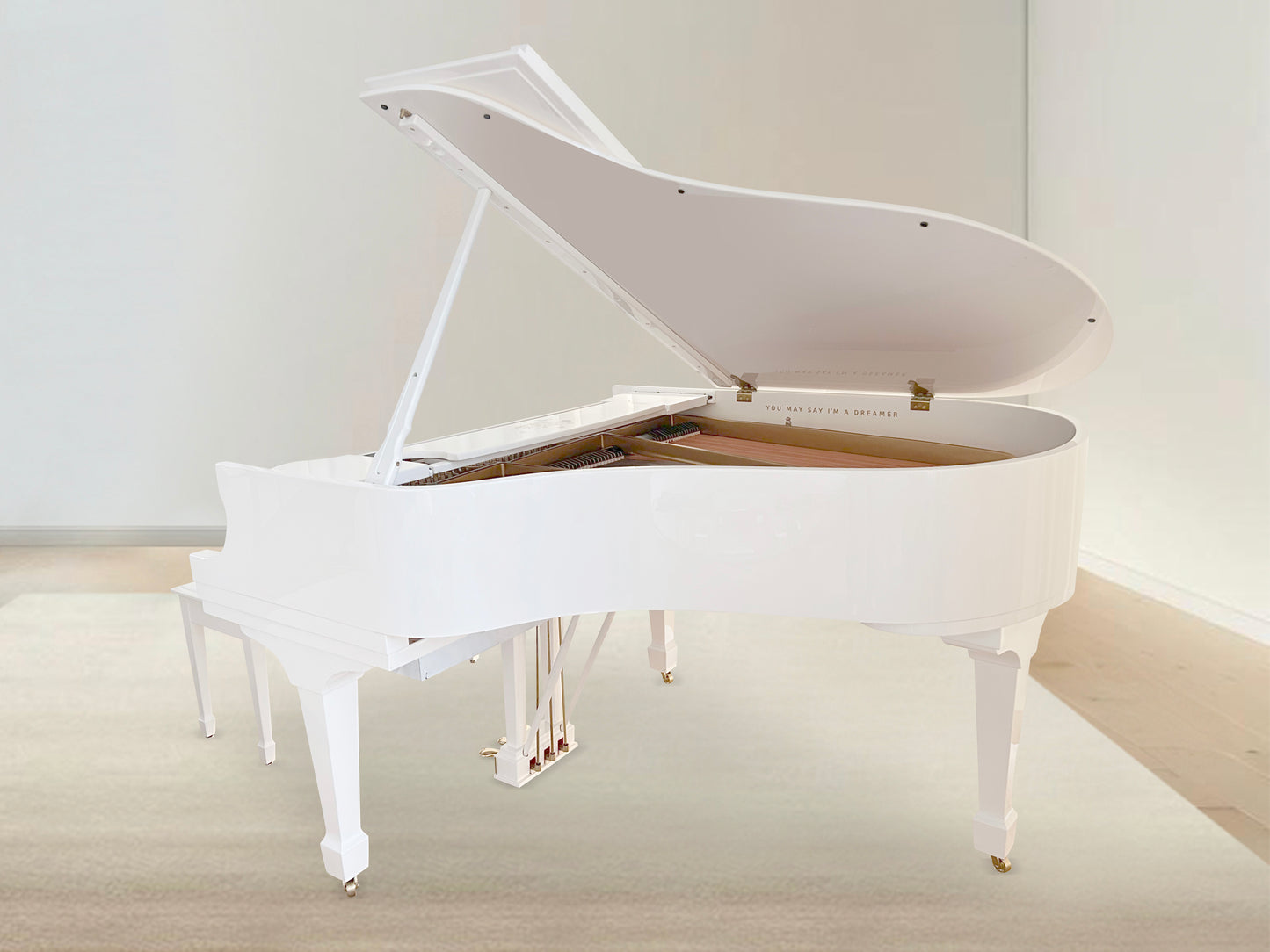 Rare John Lennon "Self Portrait" Steinway Model O | Purchased New in 2011