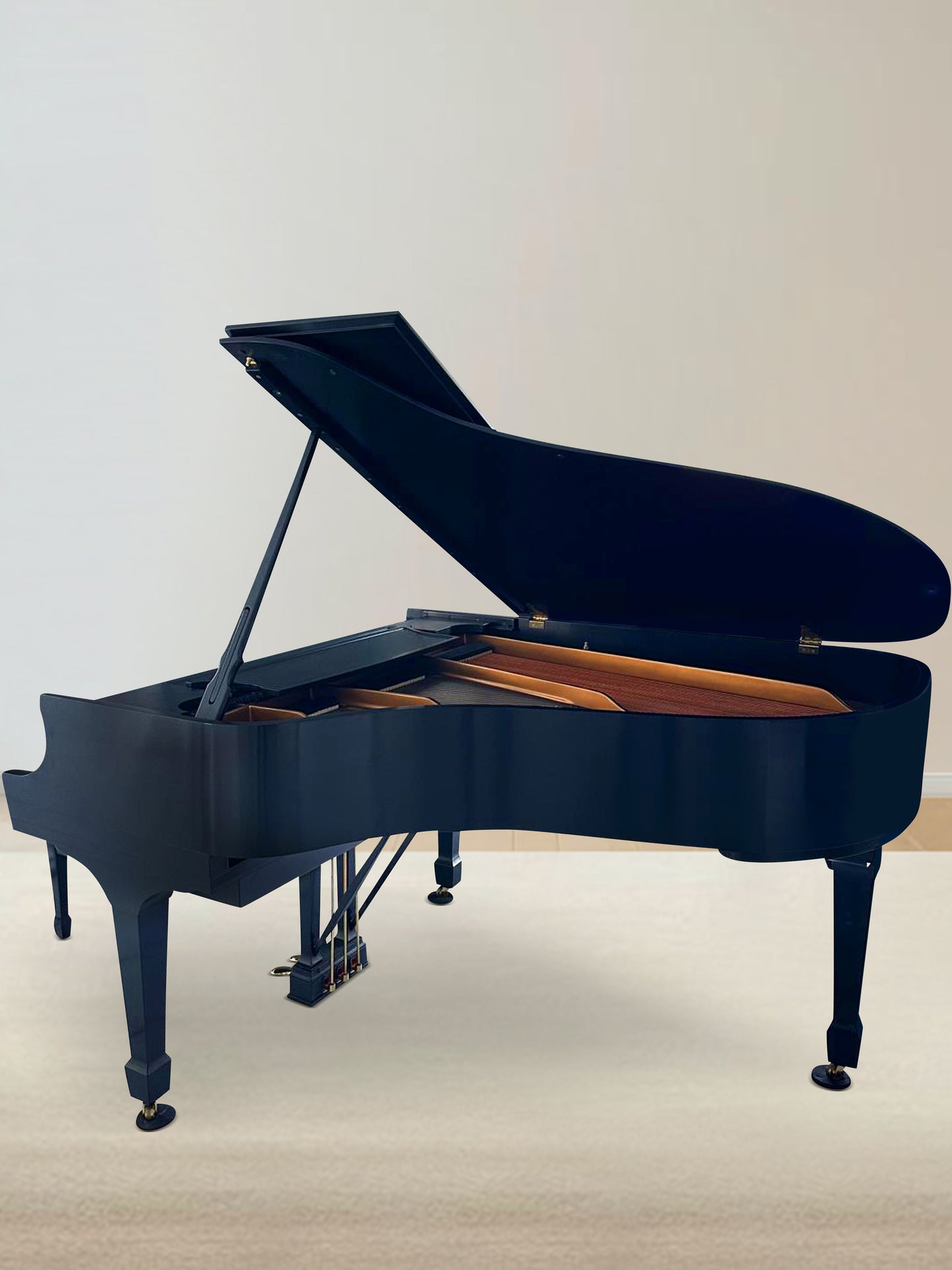 2001 Steinway Model L | Ebony
