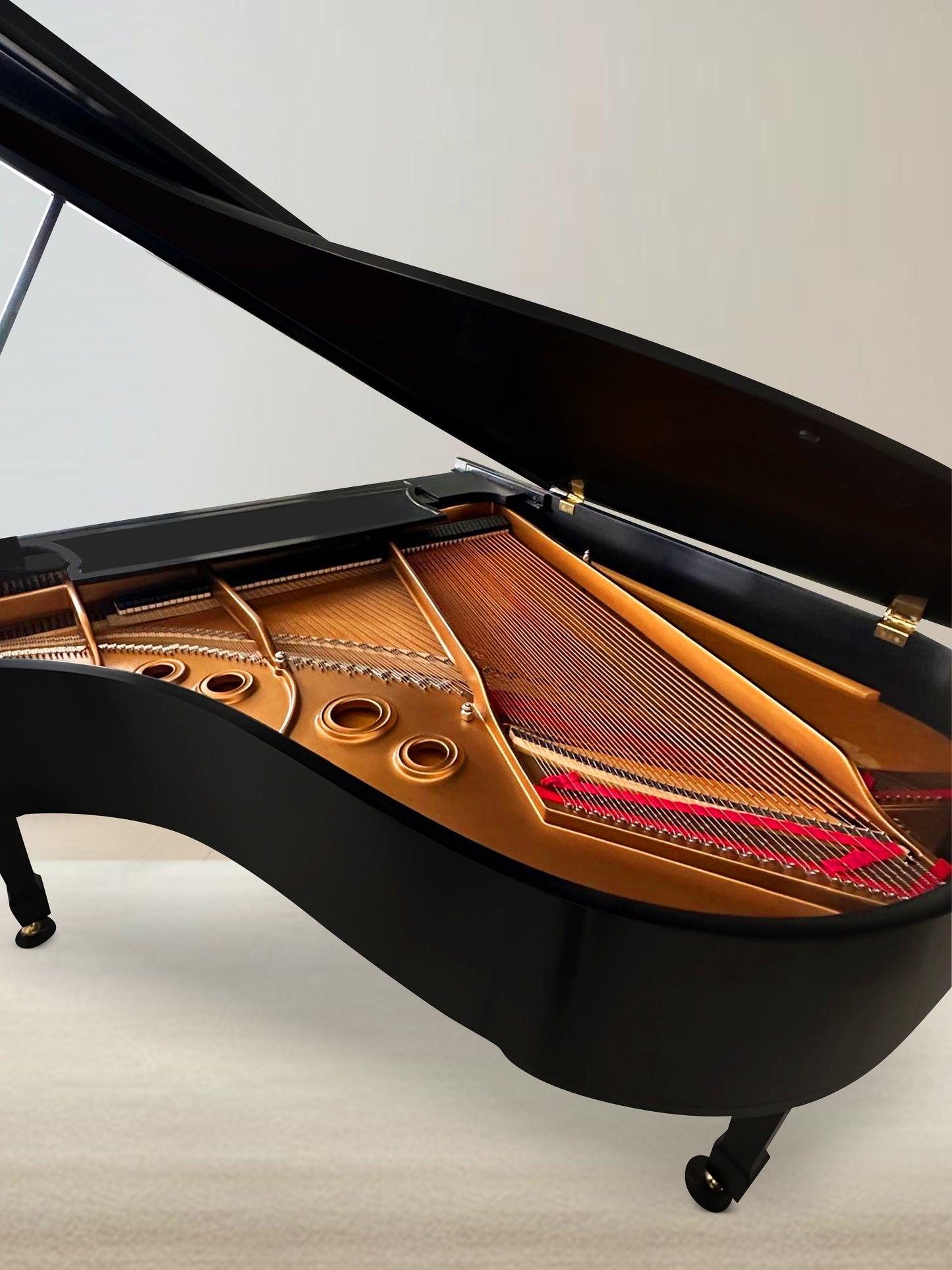 2001 Steinway Model L | Ebony