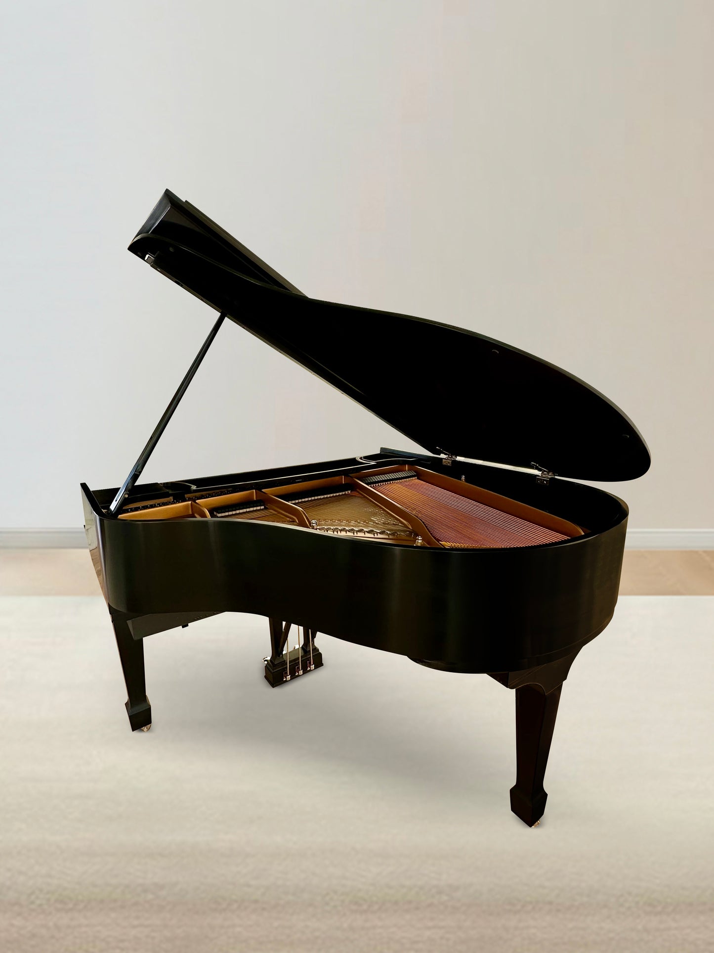 2007 Steinway Model S | Ebony | IPad Player System Similar to Spirio