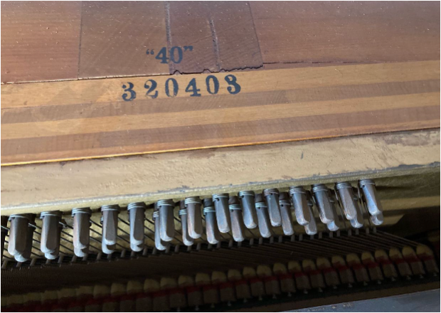 1946 Steinway Upright | Hepplewhite | Model 40