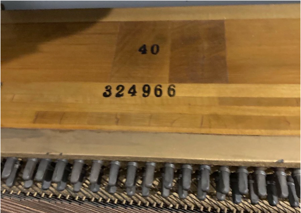 1948 Steinway Louis XV Upright | Walnut | Model 40