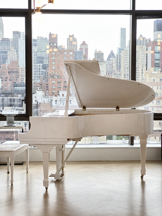 Rare John Lennon "Self Portrait" Steinway Model O | Purchased New in 2011