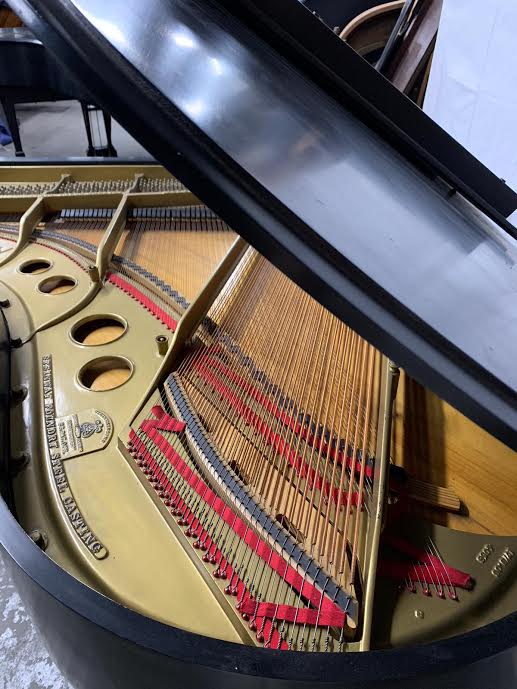 Steinway Model O soundboard