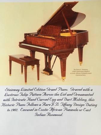 Steinway Model B 2000 Grand Anniversary Special Limited Edition (San Francisco,CA) - Steinwaygrand