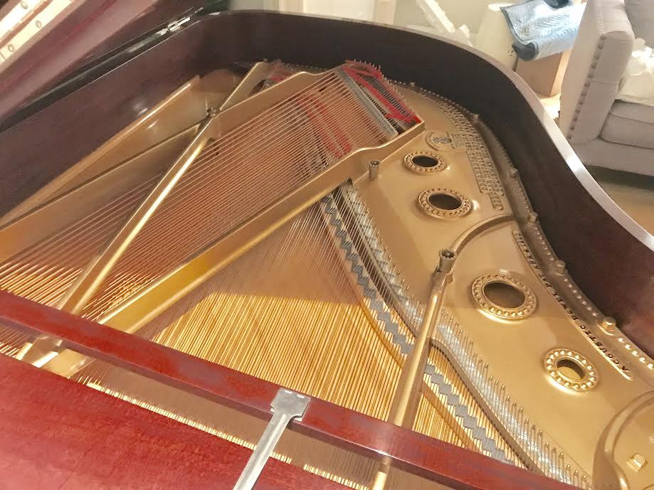 Steinway A soundboard