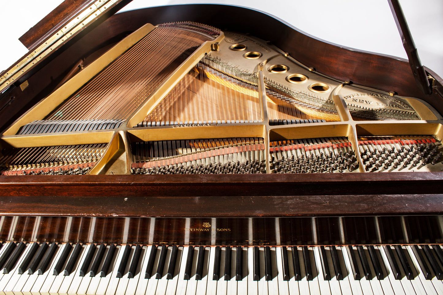 Steinway Model S Piano 1939 | Brown