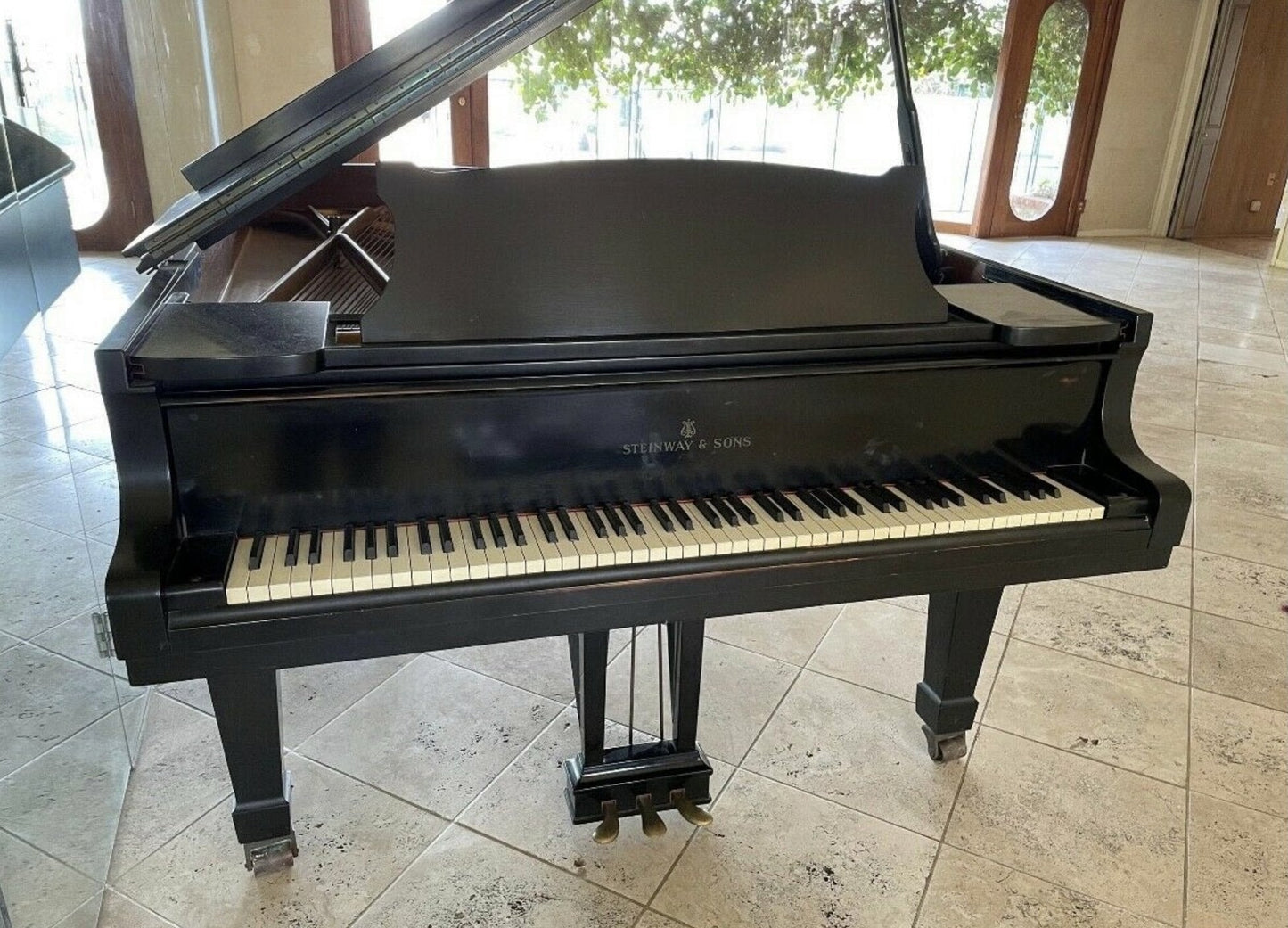 1963 Hamburg Steinway Grand Piano Model C