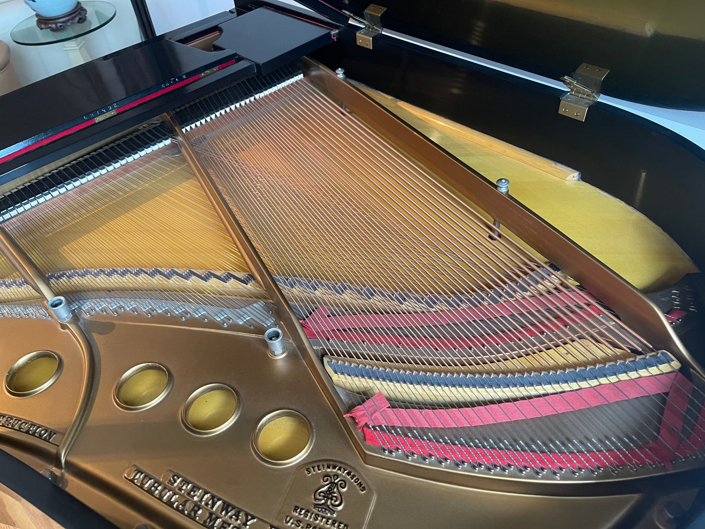 Steinway Grand Piano Restored Model M | Ebony