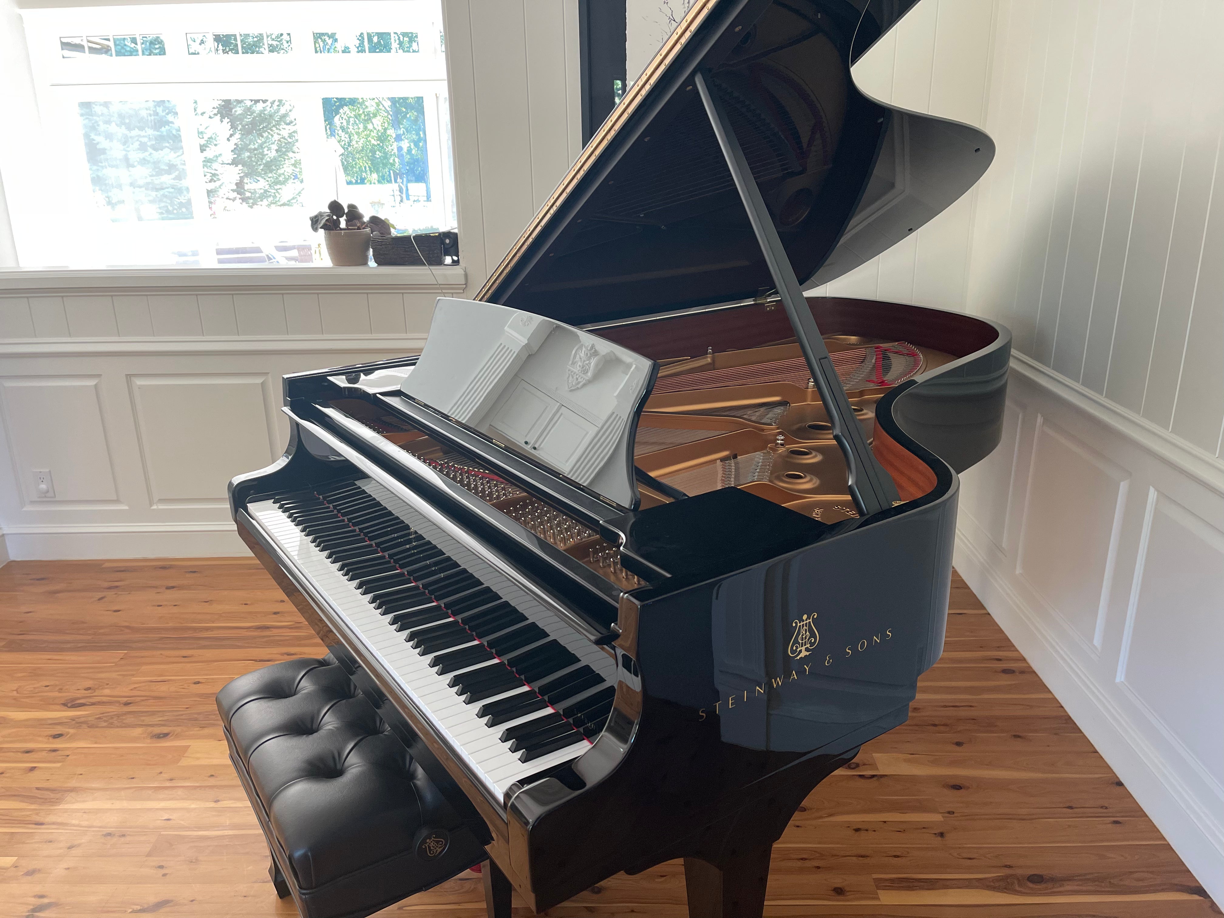 2022 Steinway Model B Spirio Record R Grand Piano with iPad