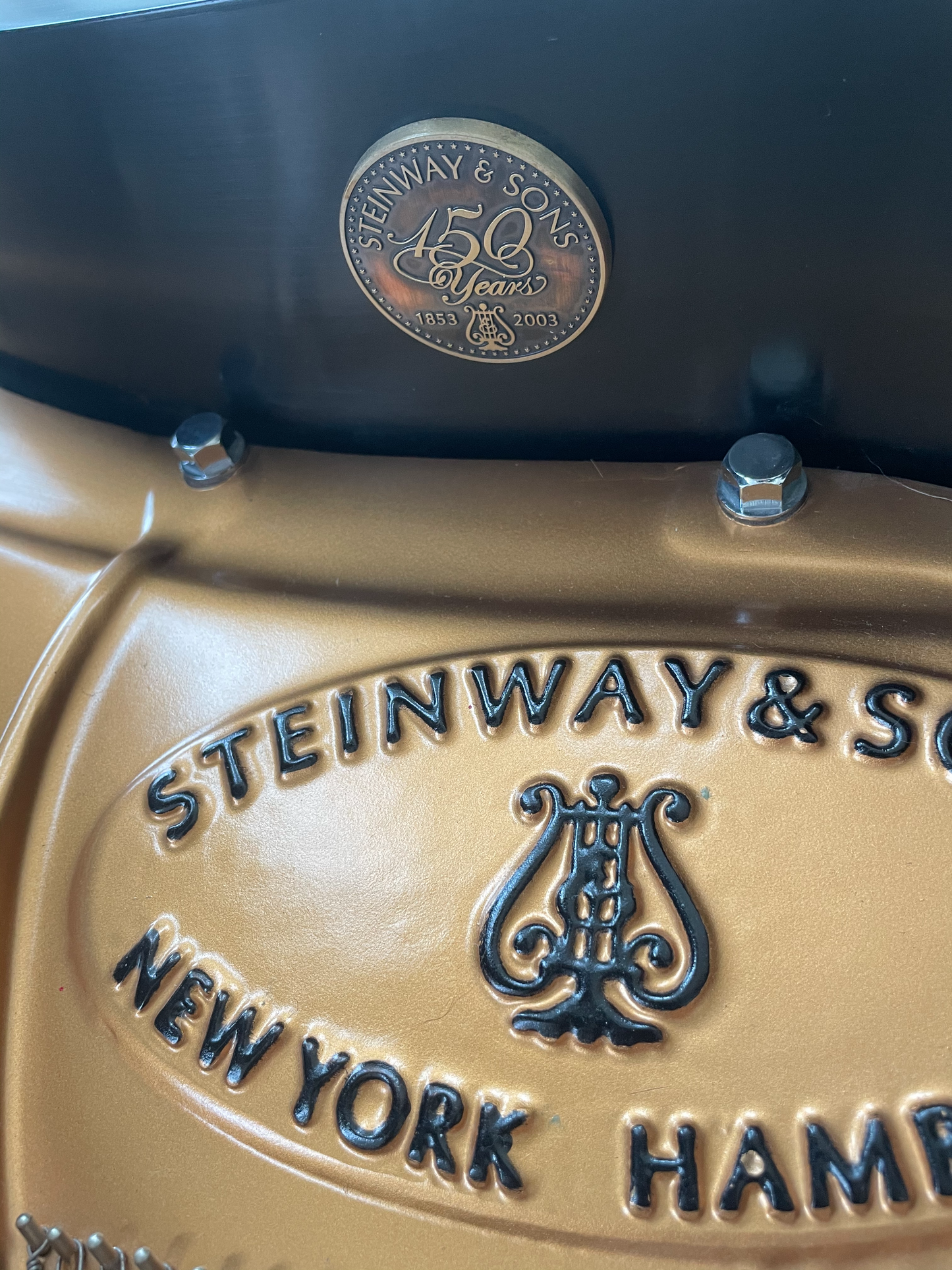 2003 Steinway Grand Piano Model L | 150th-Anniversary Limited Edition | Ebony