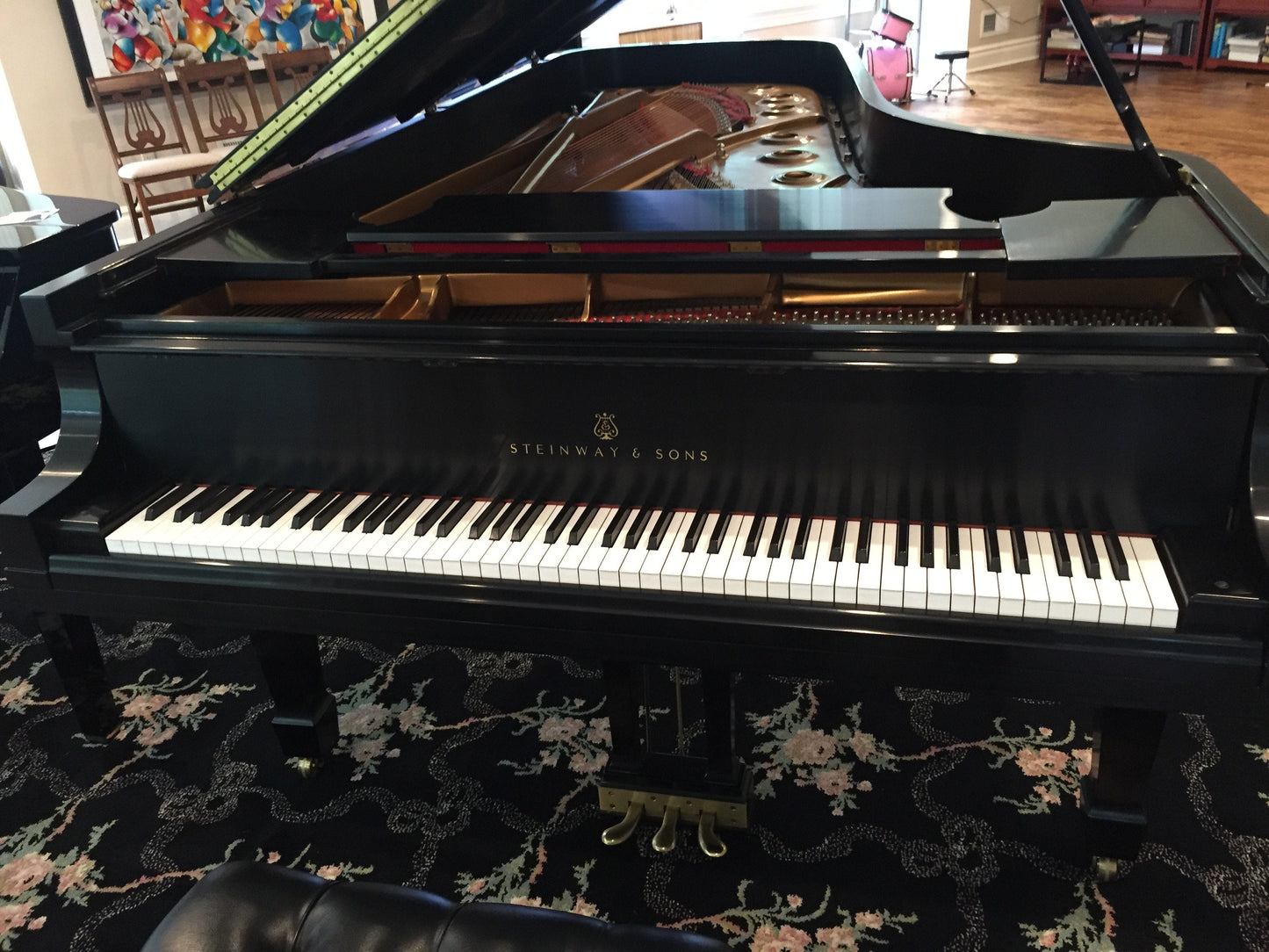 1995 Steinway Model D Concert Grand Piano | Ebony