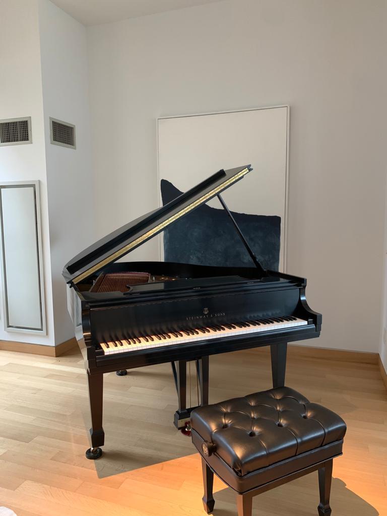 1995 Steinway Grand Piano Model S | Ebony