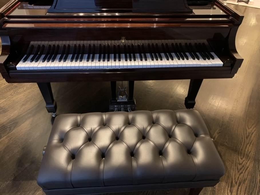 2003 Steinway Grand Piano Model L | Macassar Ebony