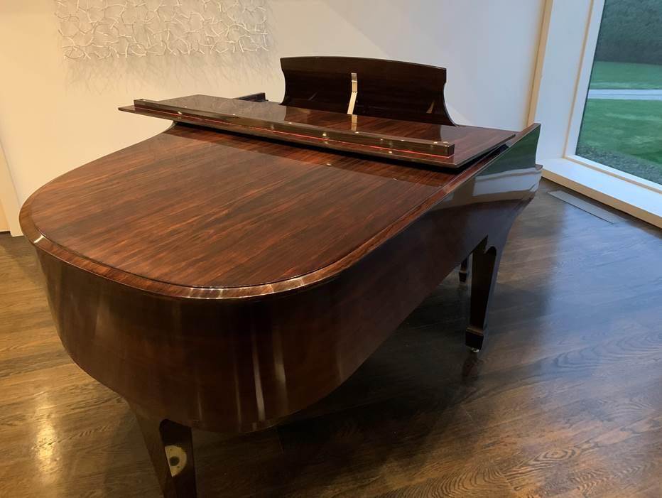 2003 Steinway Grand Piano Model L | Macassar Ebony