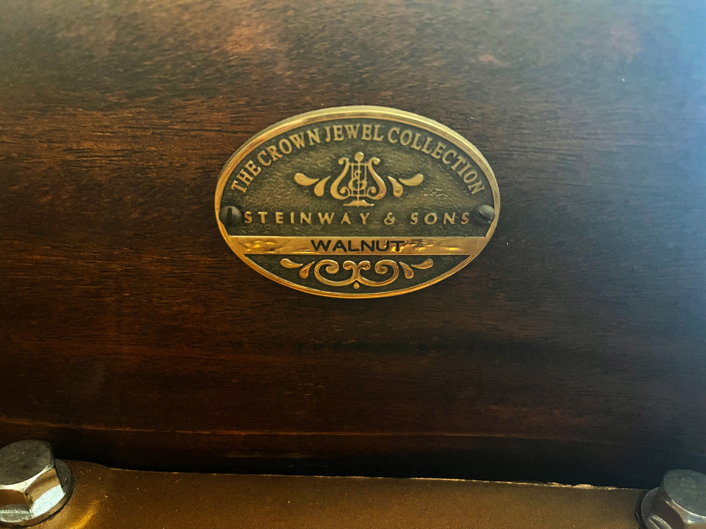 2000 Crown Jewel Steinway Grand Piano Model M | Walnut