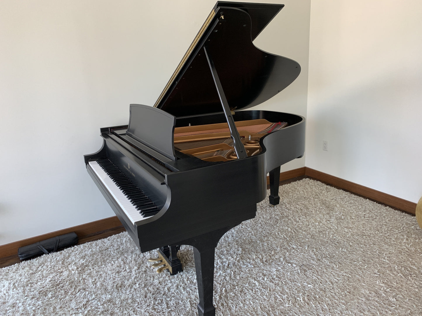 1988 Steinway Grand Piano Model L with Steinway Signature | Ebony