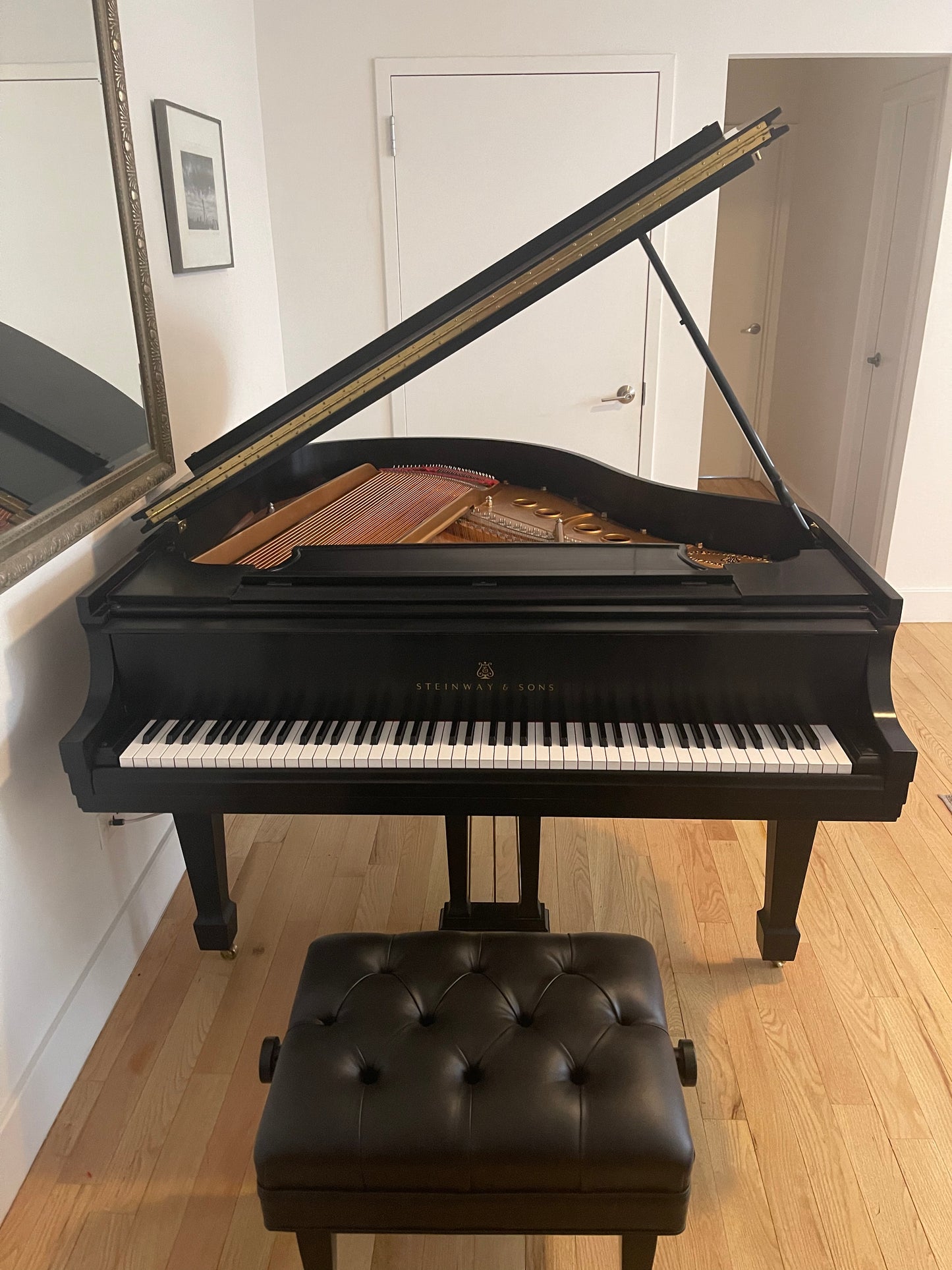 2005 Steinway Grand Piano Model S | Ebony