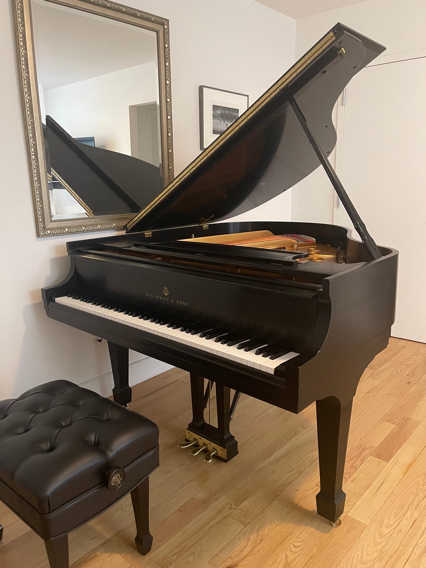 2005 Steinway Grand Piano Model S | Ebony