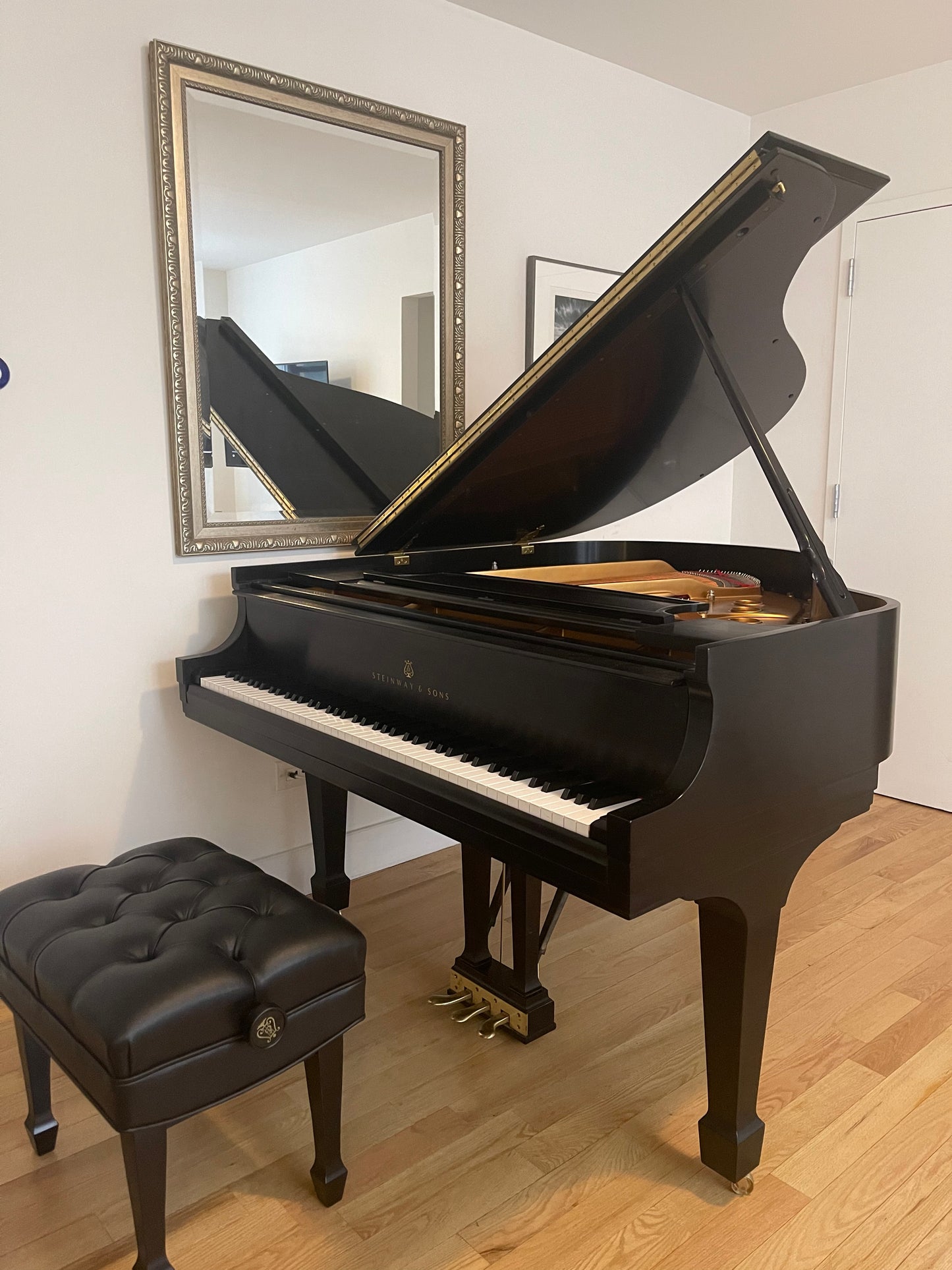 2005 Steinway Grand Piano Model S | Ebony