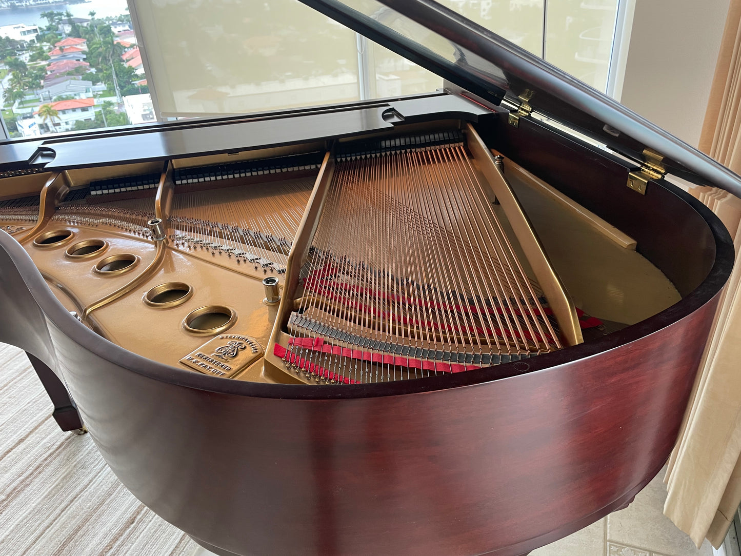 Steinway Model S | Located in Miami | Dark Brown Finish