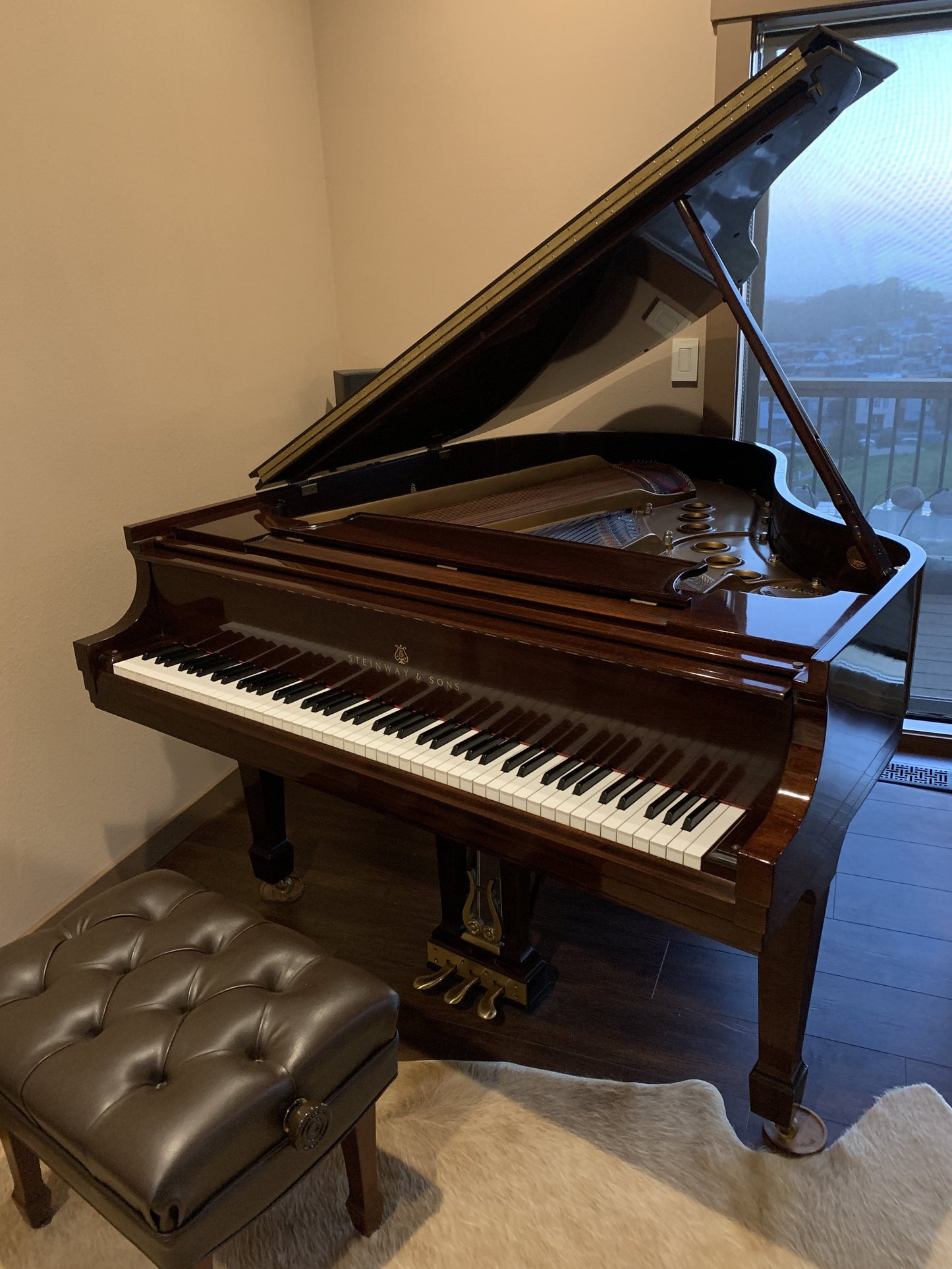 2005 Steinway Model M Grand | Mahogany Crown Jewel | New York