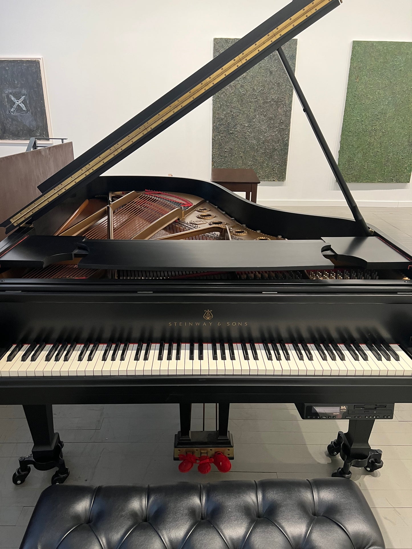 1960 Steinway Model B With Player System | Ebony