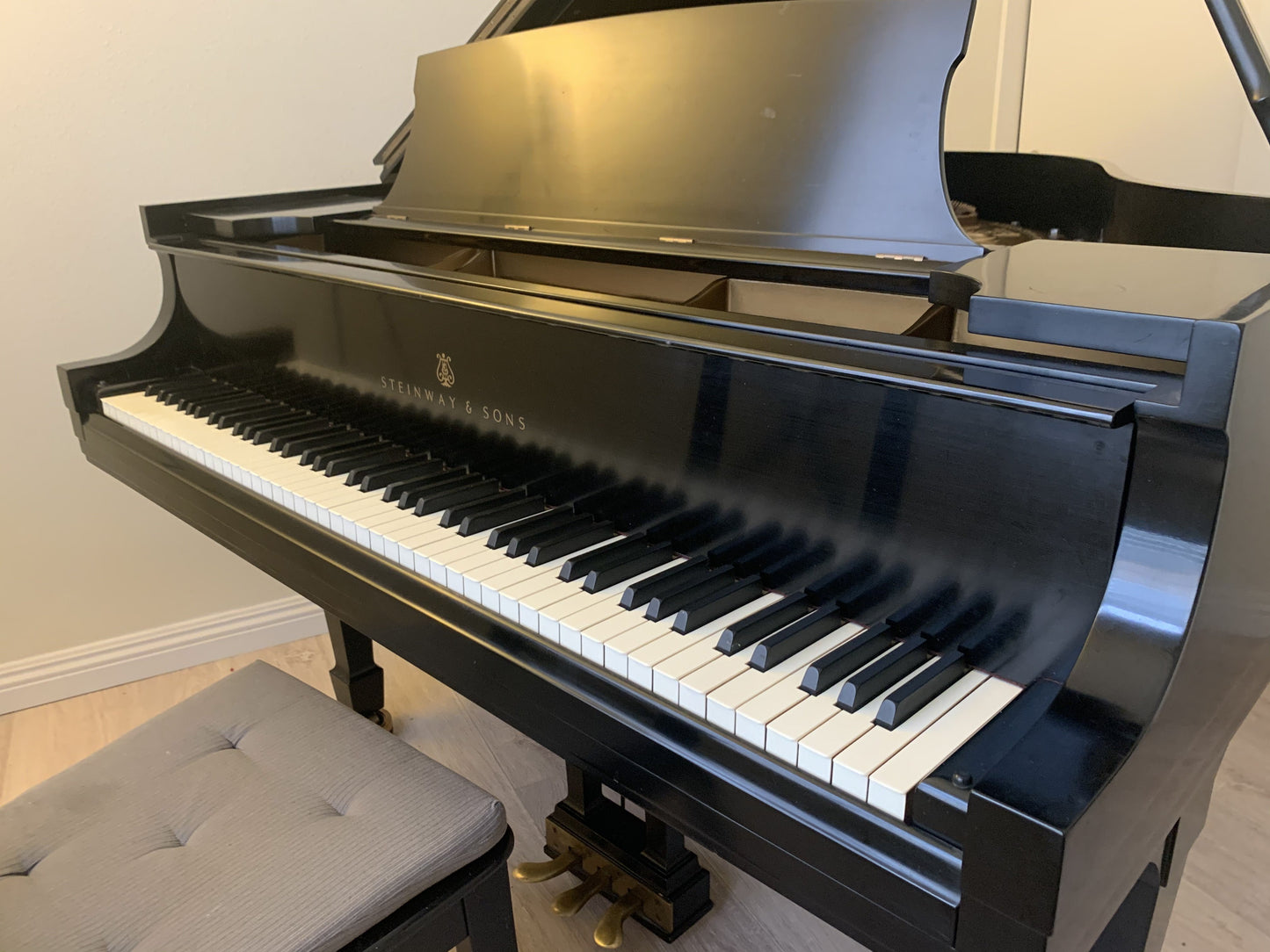 1937 Steinway Model S Grand Piano | Ebony
