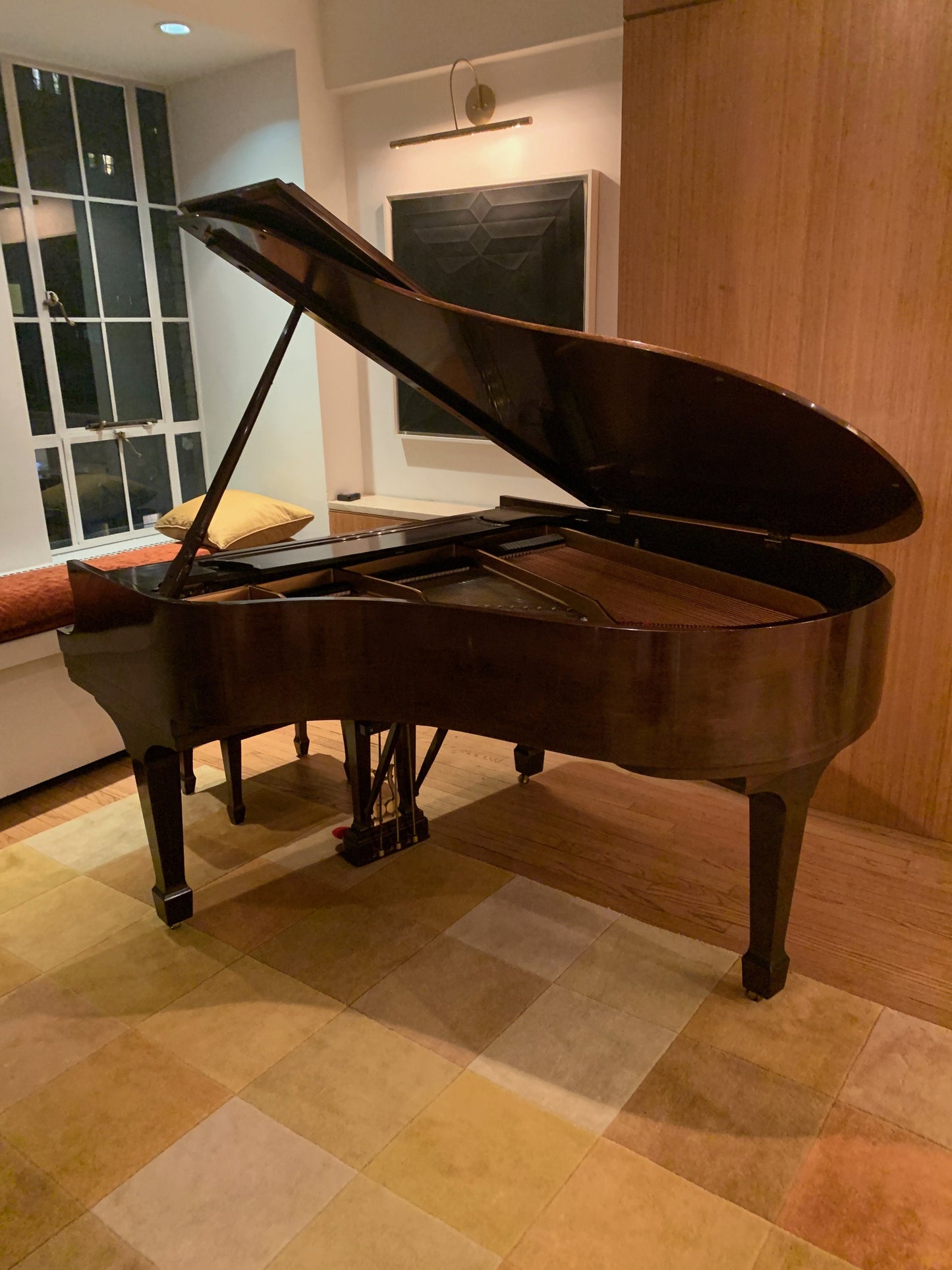 2003 Steinway Model M Piano | Crown Jewel Mahogany