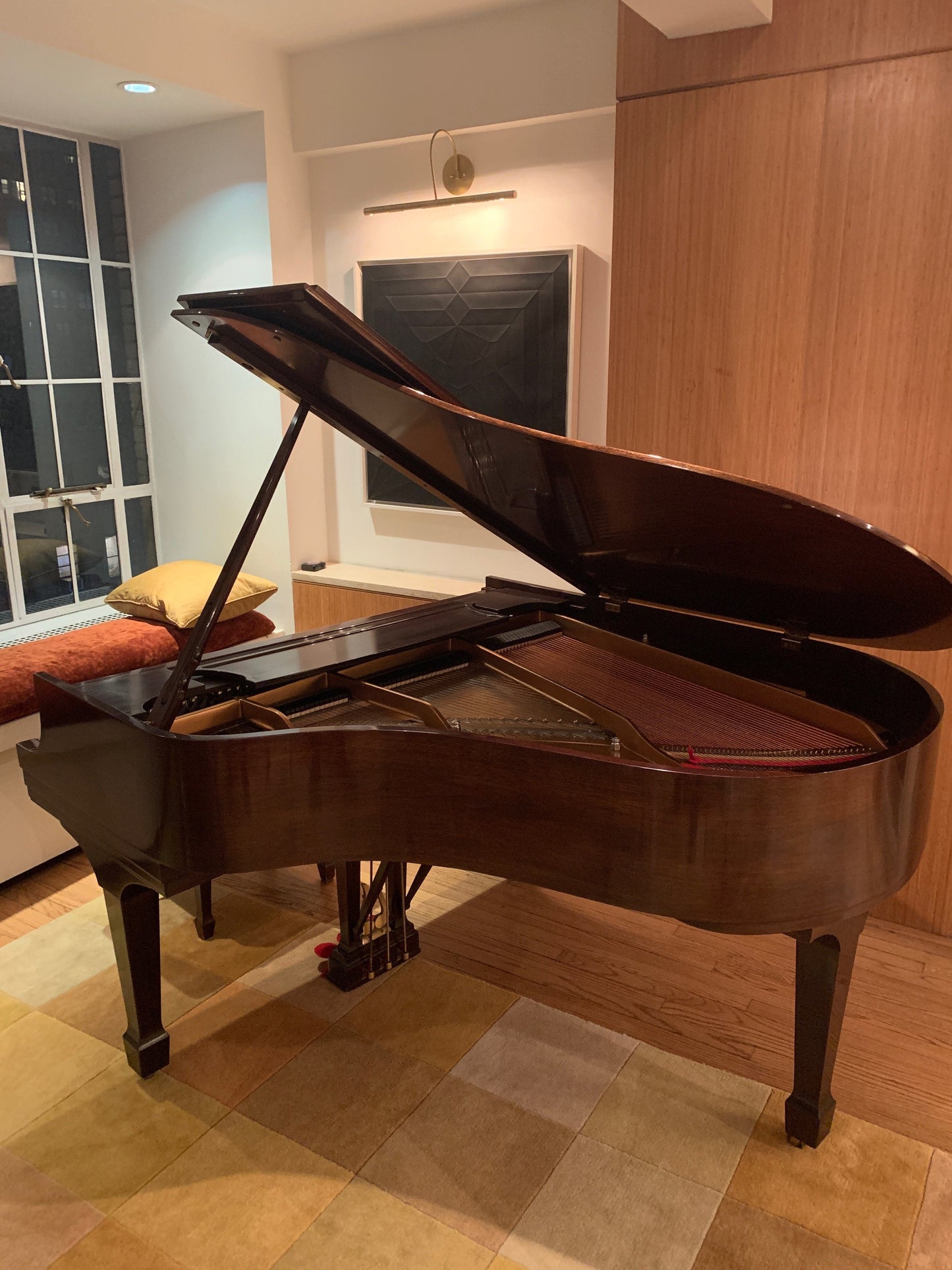2003 Steinway Model M Piano | Crown Jewel Mahogany