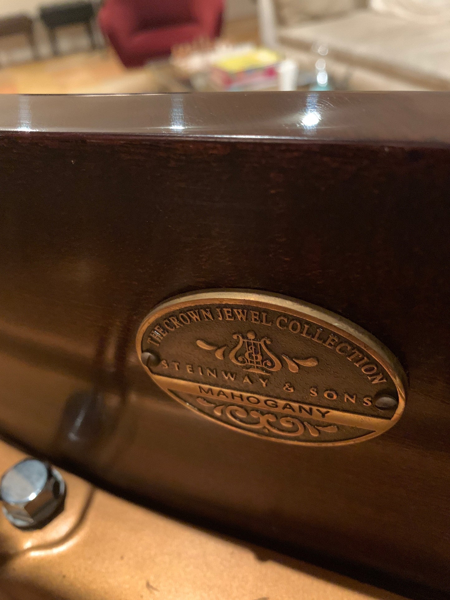 2003 Steinway Model M Piano | Crown Jewel Mahogany