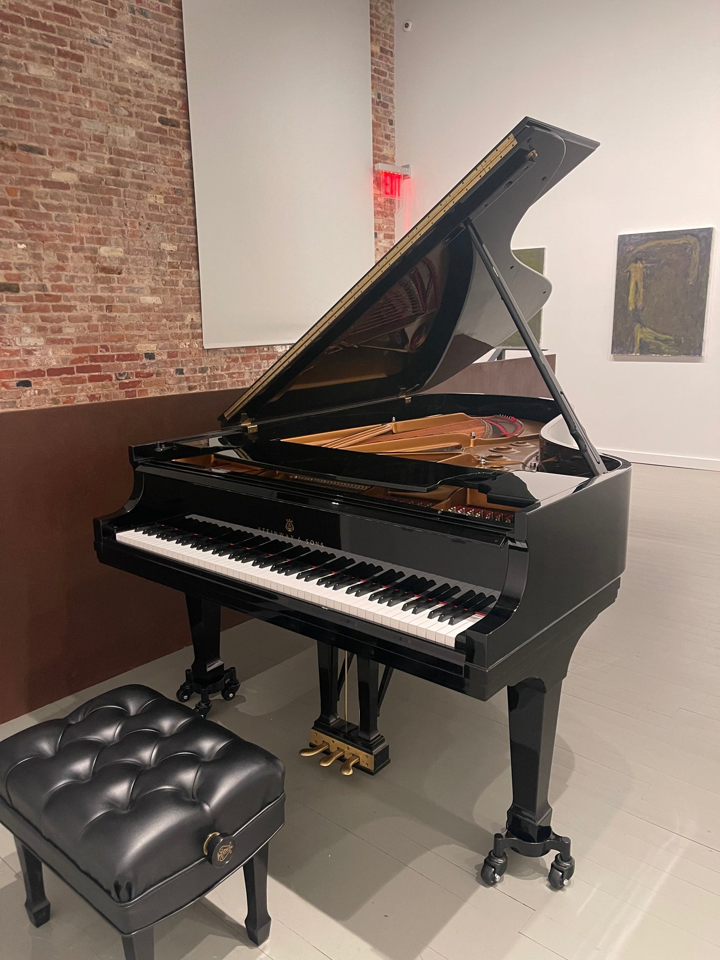 2002 Steinway Grand Piano Model B | High Gloss