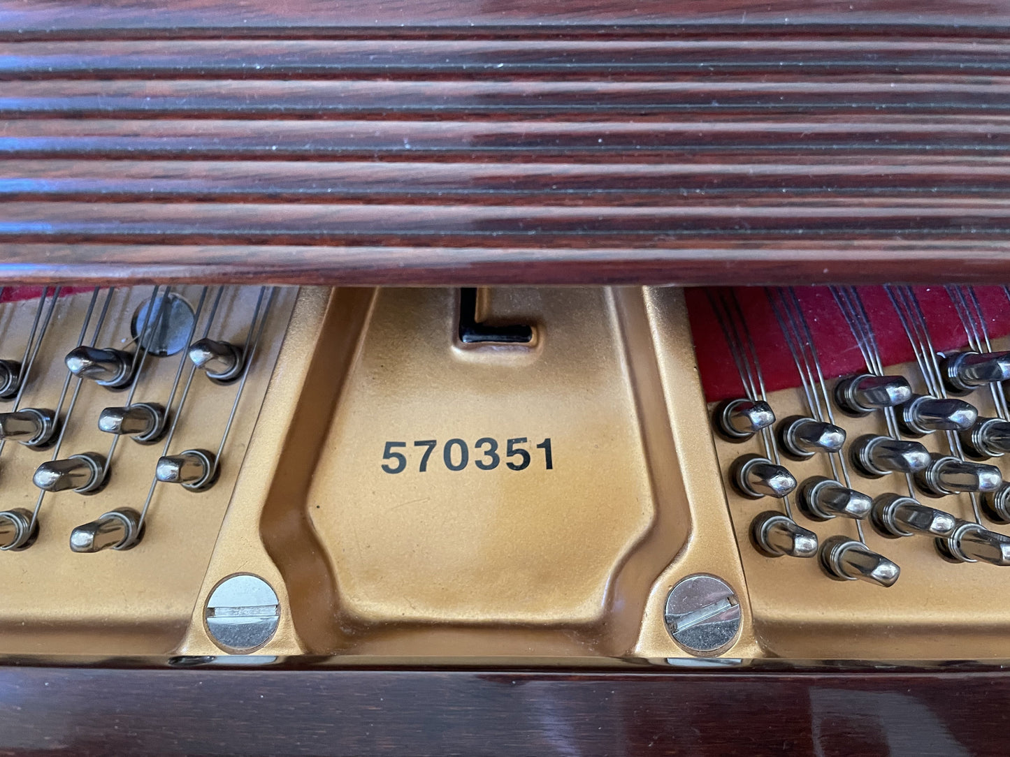 2005 Steinway Grand Piano Model L | Mahogany