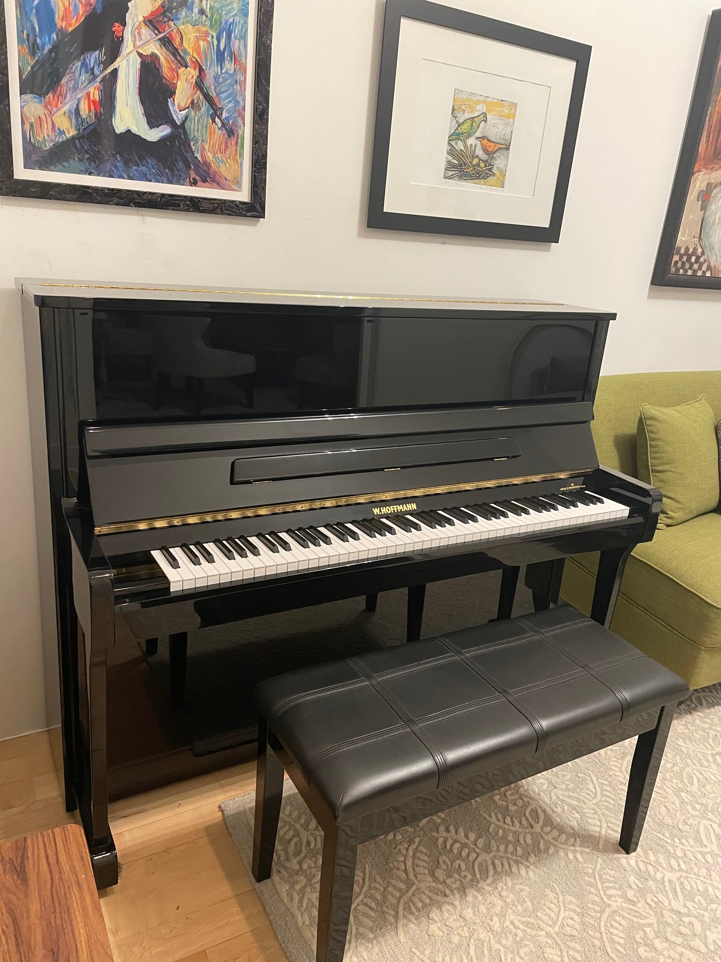 2010 W. Hoffmann Upright Piano | Made by C. Bechstein