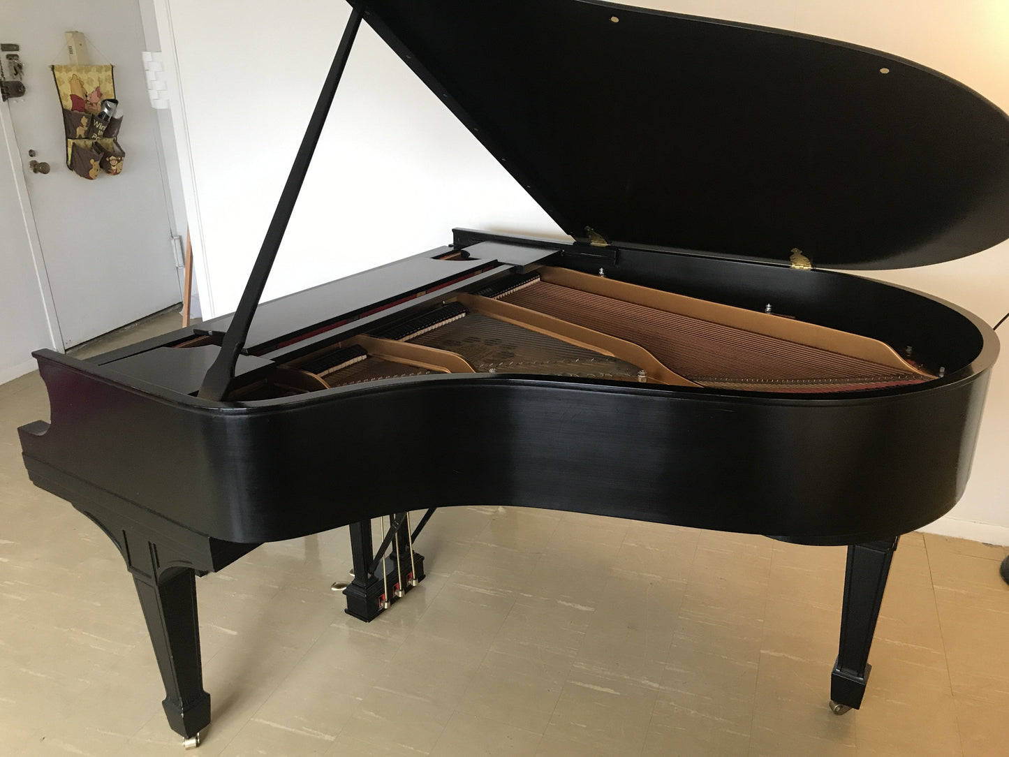Steinway Model O Grand Piano | Ebony | Certified Rebuild at the Steinway Factory