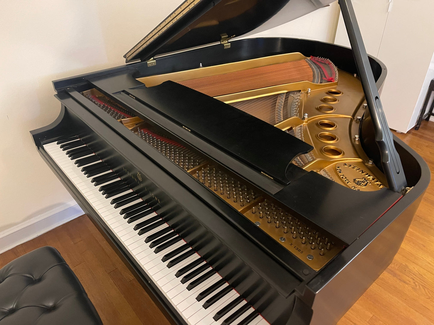 2002 Steinway Grand Piano Model M | Ebony