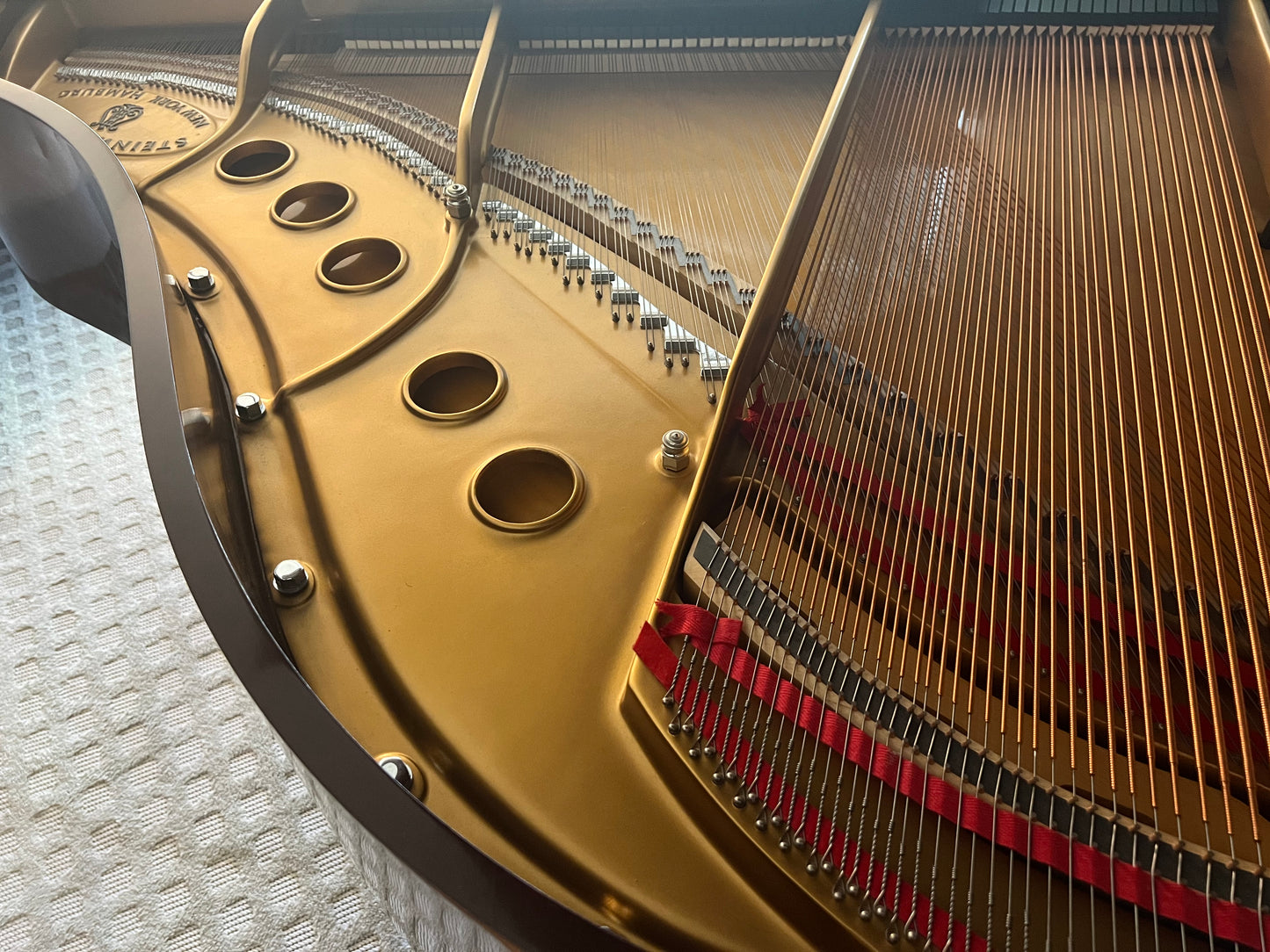 2008 Steinway Grand Piano Model S | Mahogany Crown Jewel Collection