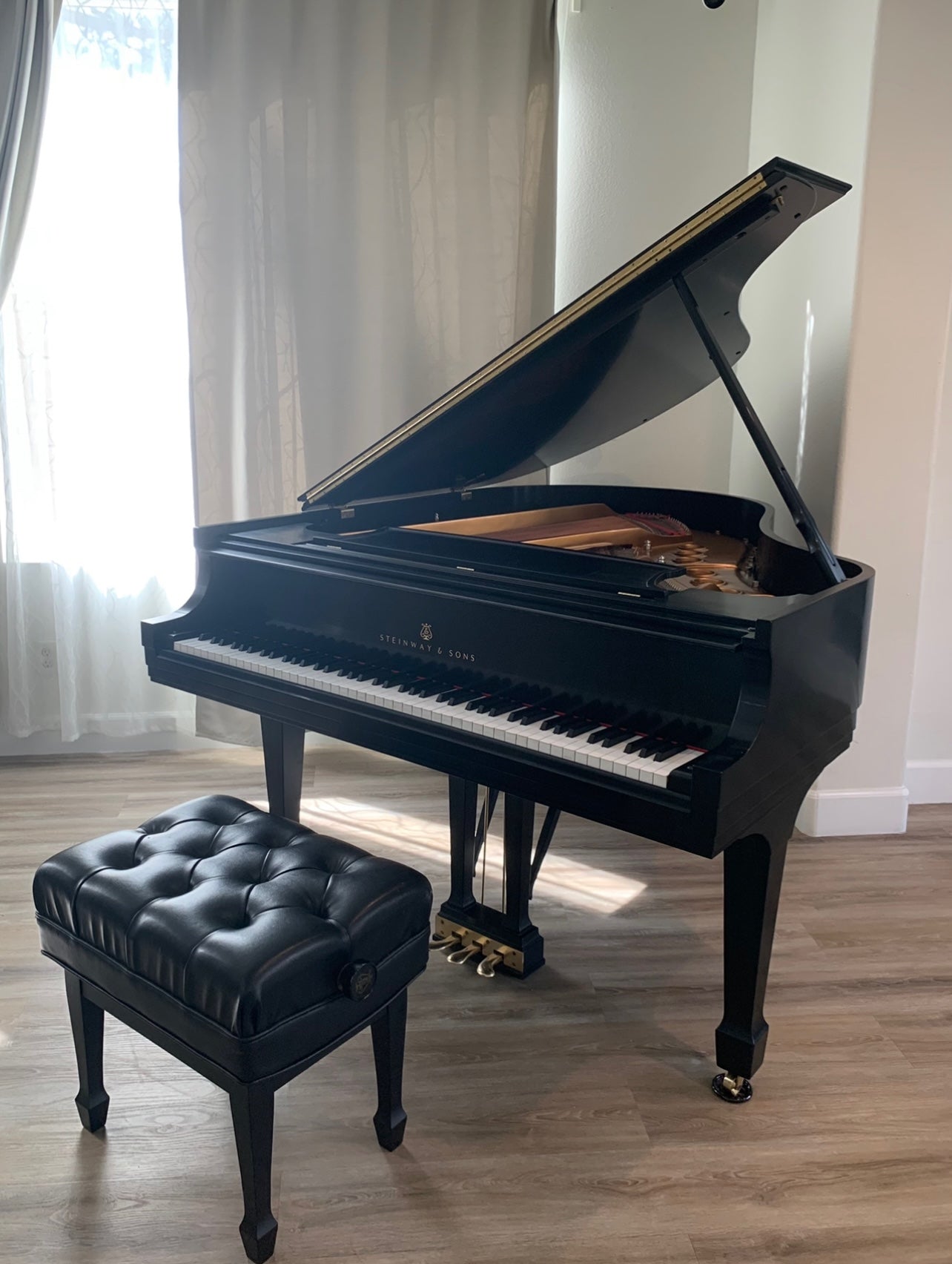 2000 Steinway Grand Piano Model M | Ebony