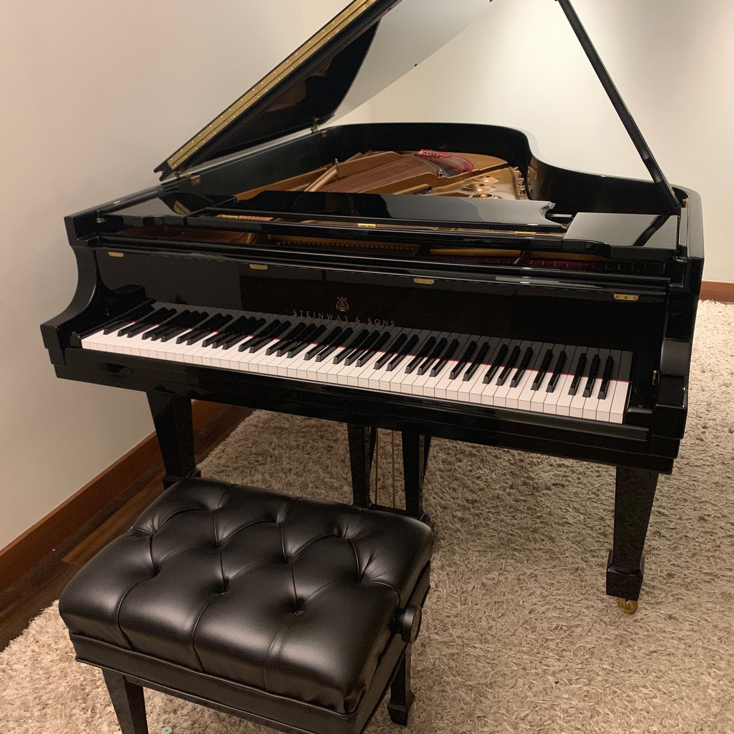 2013 Steinway Model B in High Gloss Ebony